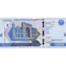 (616) ** PN89 Uzbekistan 10.000 Som Year 2021